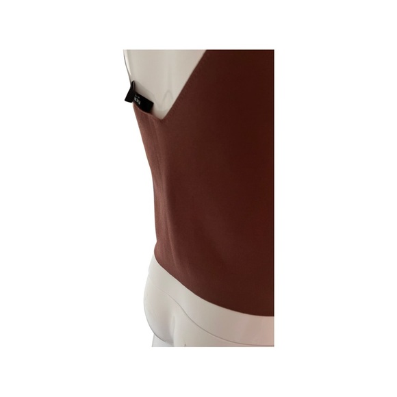 ALIZA CAMI KNIT TANK CHOCOLATE - Picture 3 of 7